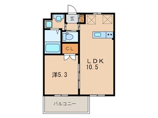 ビラコート南野の物件間取画像